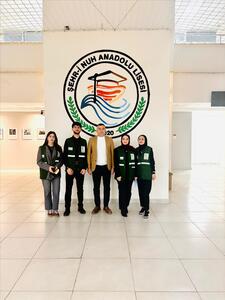 Genç Yeşilay ekibi Silopi Şehri Nuh Anadolu Lisesinde eğitim verdi